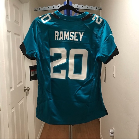 NWT Women’s Jacksonville Jaguars Jalen Ramsey Nike Teal New 2018 Game Jersey. - Picture 2 of 2